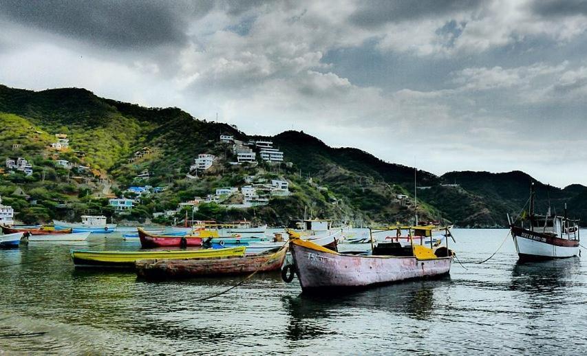 Hostal Taganga Sunset المظهر الخارجي الصورة